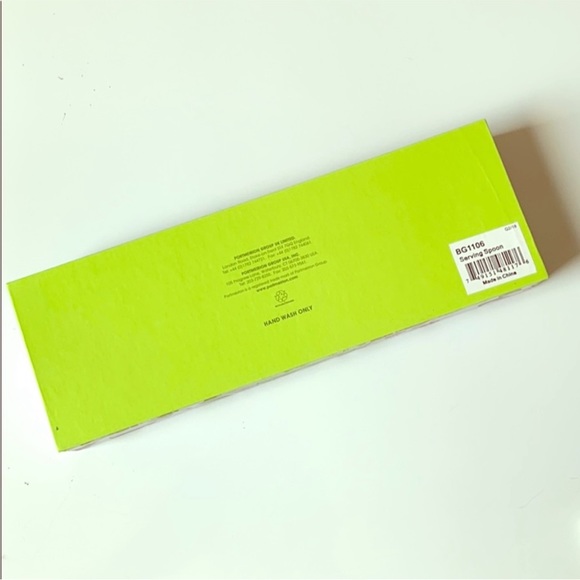 NIB Portmeirion Stainless Steel Serving Spoon Porcelain Handle Botanic Garden - Picture 5 of 7